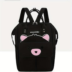 Bear Pattern Diaper Bag Lightweight Mummy Backpack