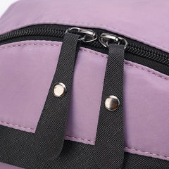 Mini Waterproof Nylon Backpack College Daypack 24x25x14cm