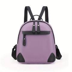 Mini Waterproof Nylon Backpack College Daypack 24x25x14cm