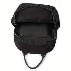 Cartoon Flower Print Backpack Anti Theft Nylon Travel Daypack