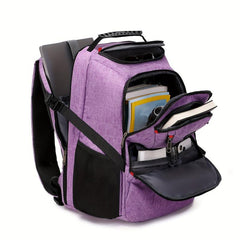 Large Capacity Travel Backpack Waterproof Laptop Daypack with USB Charging Port