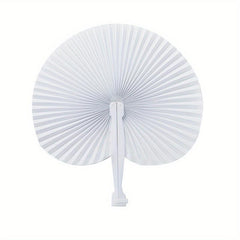 Heart Shape Folding Fan Blank Fan DIY Painting Fan