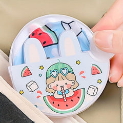 Animal Print Foldable Fan Handheld Portable Summer Accessory