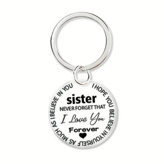 Brother Sister Keychains Birthday Gift