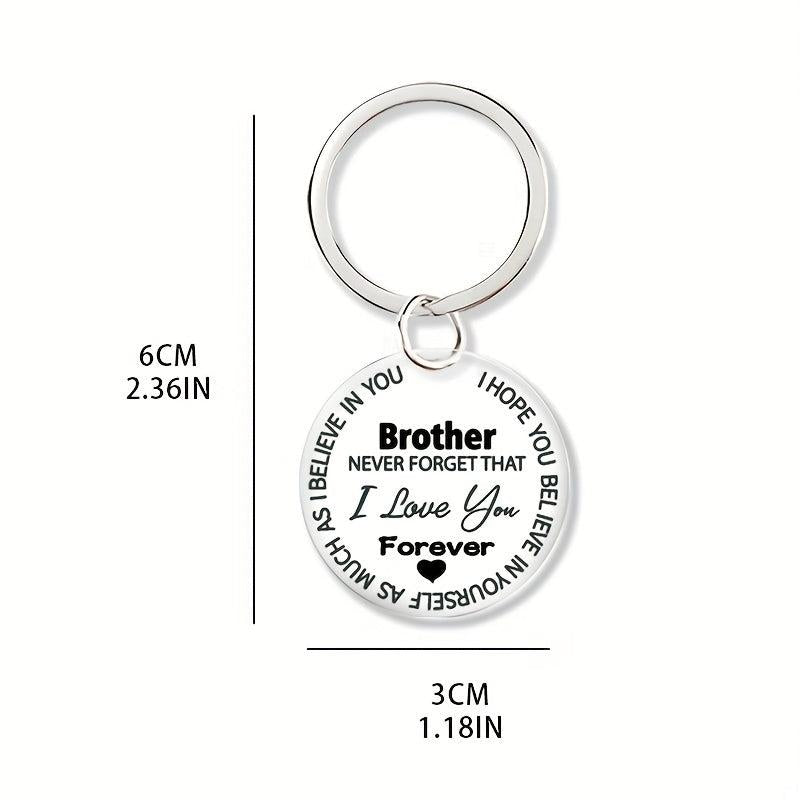 Brother Sister Keychains Birthday Gift