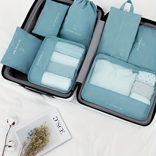 7 Piece Business Trip Storage Bag Underwear Suit Travel Storage Bag