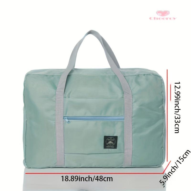 Foldable Travel Storage Bag Duffel HandBag Zipper Lightweight