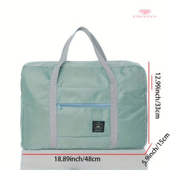Foldable Travel Storage Bag Duffel HandBag Zipper Lightweight