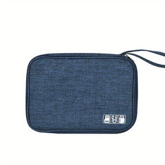 Portable Zipper Storage Bag for Data Cables