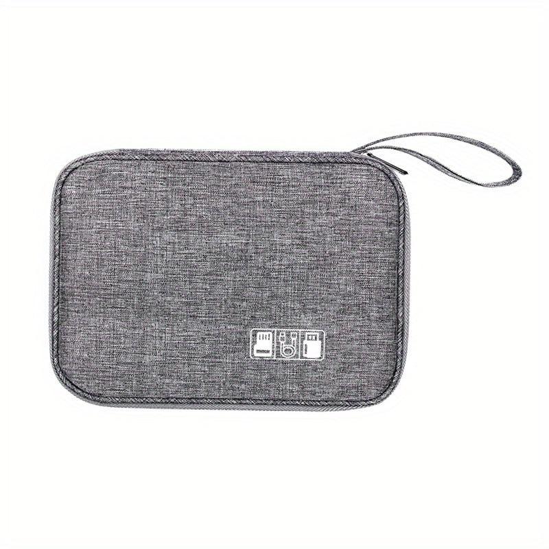 Portable Zipper Storage Bag for Data Cables