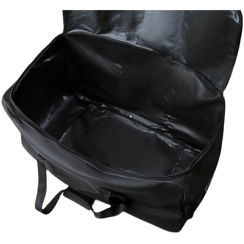 Large Capacity Duffle Bag With Wheel Nylon Lightweight Luggage Bag