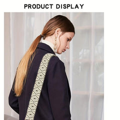 Boho Style Tote Wrap Wide Hand Strap Shoulder Strap