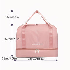 Portable Travel Duffle Bag Large Capacity Luggage Storage Bag