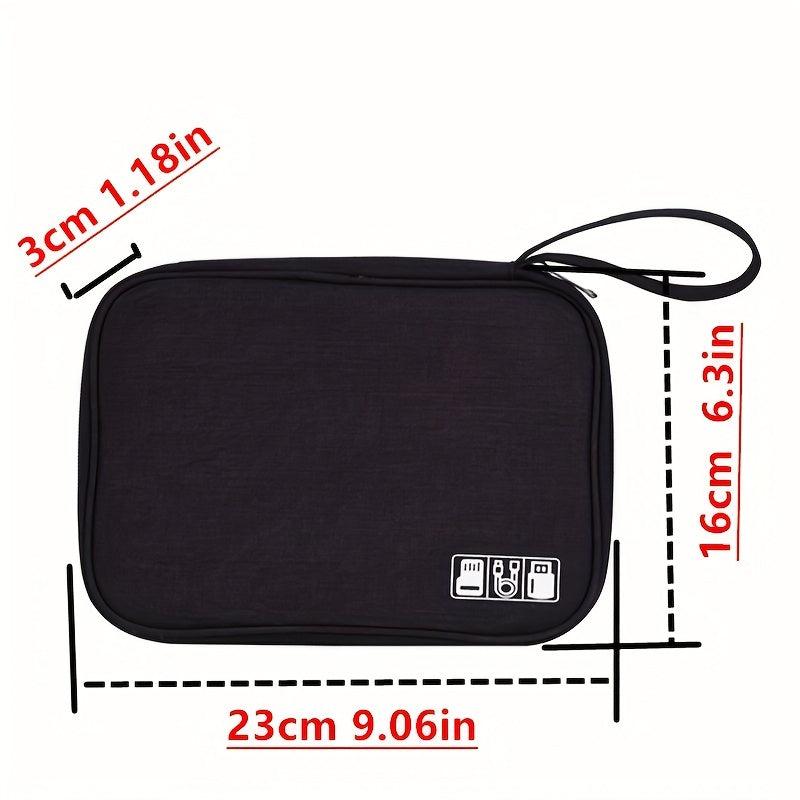 Elec. Accessories Organizer Travel USB Cable Bag Gadget Storage