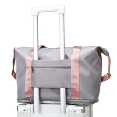 Travel Storage Zipper Handbag Large Capacity Luggage Bag Gym Bag
