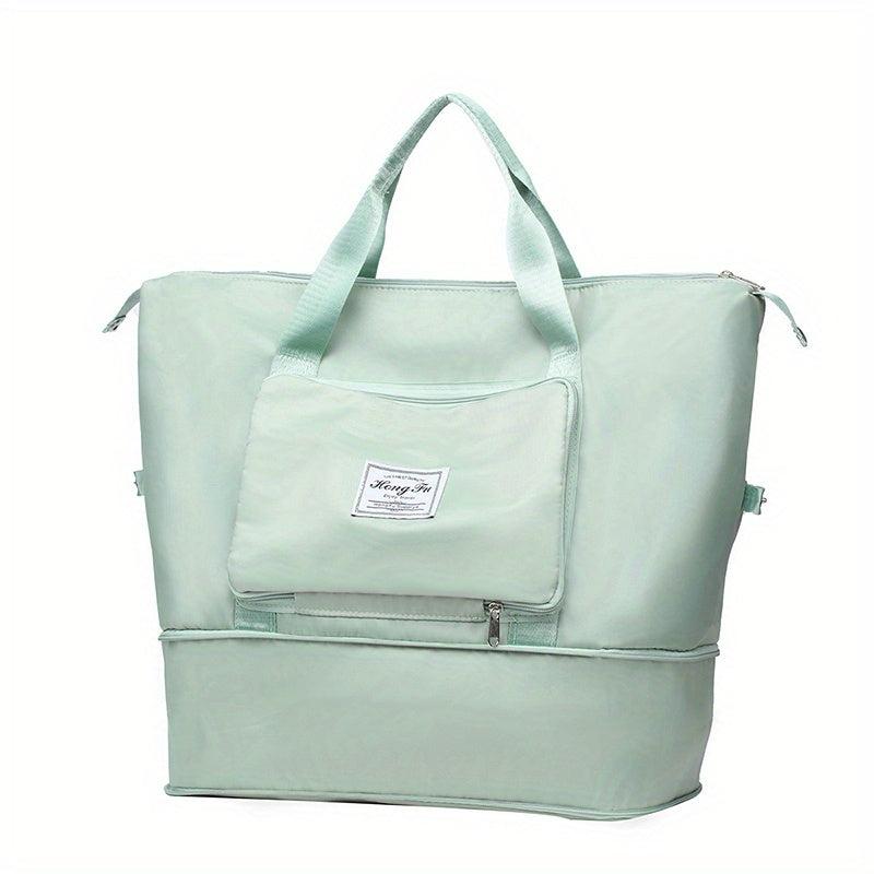 Travel Storage Zipper Handbag Large Capacity Luggage Bag Gym Bag