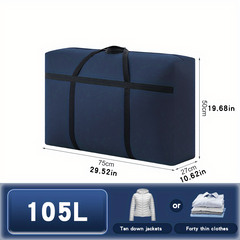 Large Capacity Waterproof Luggage Bag for Travel and Moving
