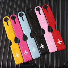 PVC Aircraft Luggage Tag - Anti-lost Label