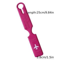 PVC Aircraft Luggage Tag - Anti-lost Label