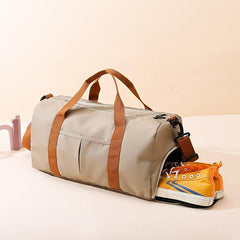 Casual Travel Storage Bag Large Capacity Lightweight Duffel Handbag