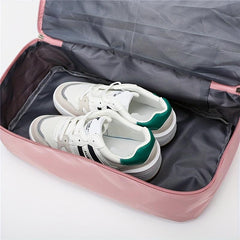 Foldable Tote Bag Weekender Bag Gym Sports Bag Dry Wet Separation