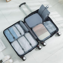 7-Pc Travel Luggage Bag Set | Multifunctional Organizers