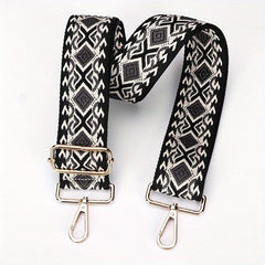 Geometric Pattern Wide Shoulder Strap Guitar Shoulder Strap