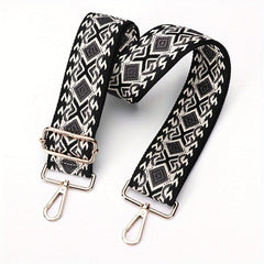 Geometric Pattern Wide Shoulder Strap Guitar Shoulder Strap