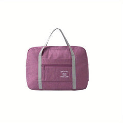 Foldable Travel Duffel Bag Lightweight Zipper Storage Bag