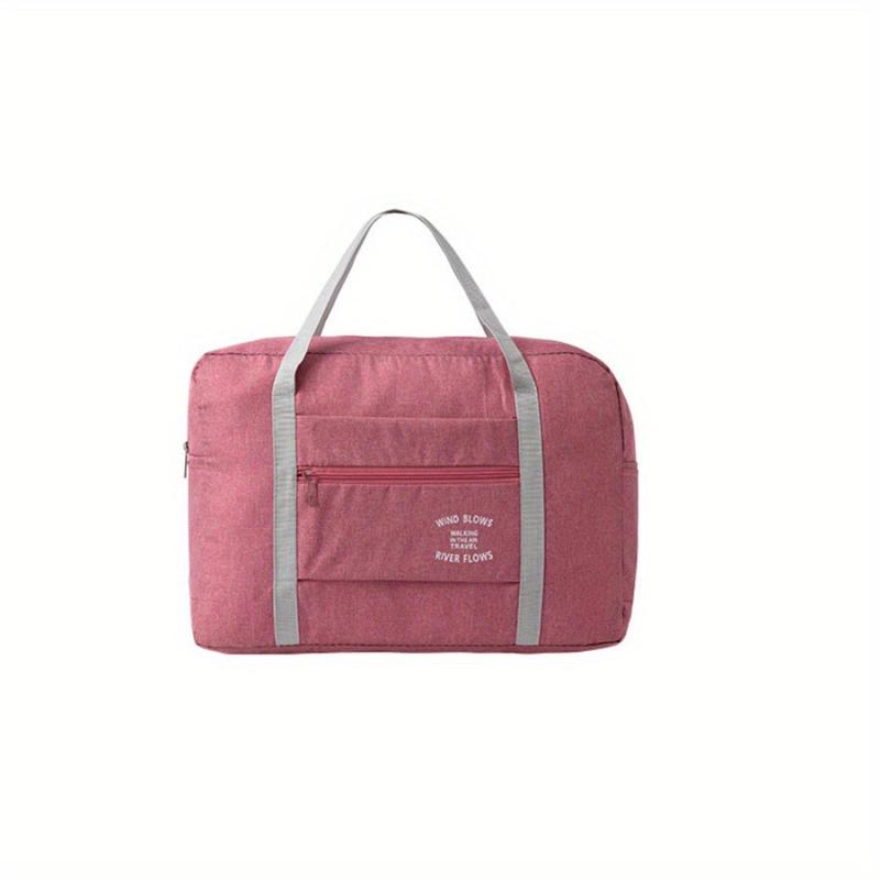 Foldable Travel Duffel Bag Lightweight Zipper Storage Bag
