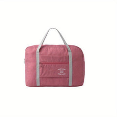Foldable Travel Duffel Bag Lightweight Zipper Storage Bag