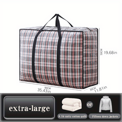 Plastic Woven Bag Moving Packing Waterproof Storage Bags