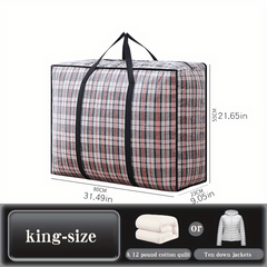 Plastic Woven Bag Moving Packing Waterproof Storage Bags