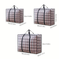 Plastic Woven Bag Moving Packing Waterproof Storage Bags