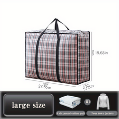 Plastic Woven Bag Moving Packing Waterproof Storage Bags