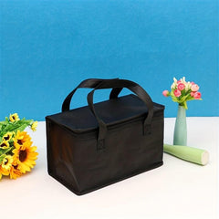 Portable Insulation Lunch Bag Foldable Cooler Picnic Bag