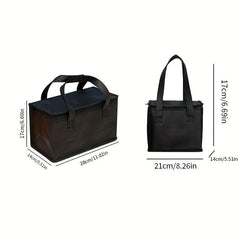 Portable Insulation Lunch Bag Foldable Cooler Picnic Bag