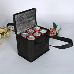 Portable Insulation Lunch Bag Foldable Cooler Picnic Bag