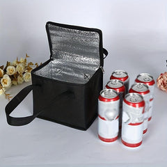 Portable Insulation Lunch Bag Foldable Cooler Picnic Bag