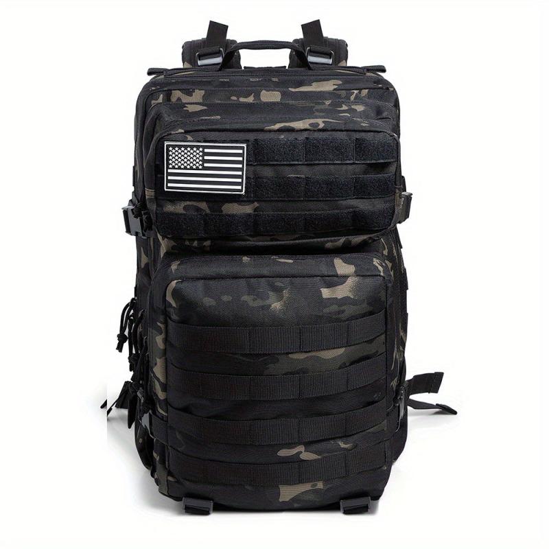 50L Military Tactical Backpack Army Assault Pack Molle Bag Rucksack
