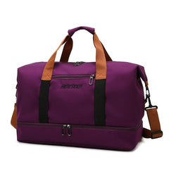Travel Bag Zipper Lightweight Organizer Duffel Crossbody Bag Sports Bag