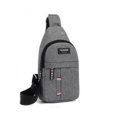 Casual Nylon Sling Bag Outdoor Travel Crossbody Bag Waterproof Chest Bag