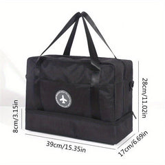 Travel Storage Bag Lightweight Duffle Bag Shoes Compartment