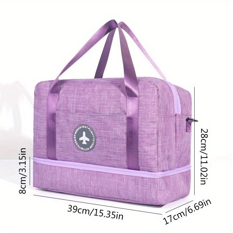 Travel Storage Bag Lightweight Duffle Bag Shoes Compartment