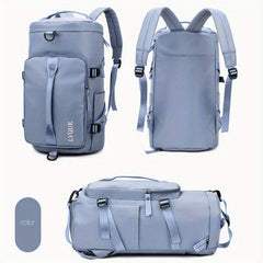 Large Capacity Travel Backpack with Wet/Dry Separation