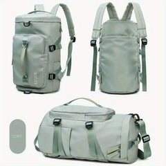 Large Capacity Travel Backpack with Wet/Dry Separation