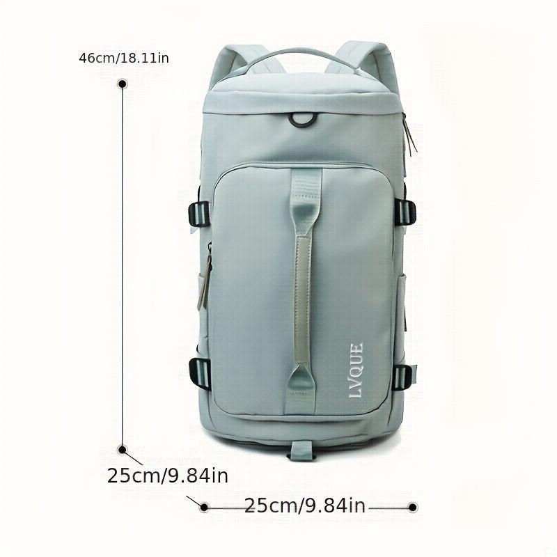 Large Capacity Travel Backpack with Wet/Dry Separation