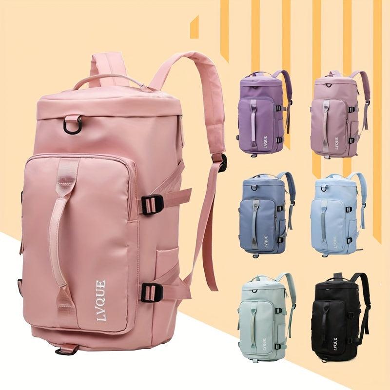 Large Capacity Travel Backpack with Wet/Dry Separation