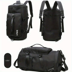 Large Capacity Travel Backpack with Wet/Dry Separation