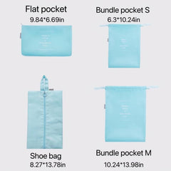 Travel Storage Bag Luggage Clothes Sorting Bag Underwear Box